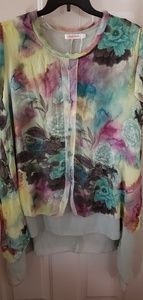 Plus sz 3x Simply Coture Sharkbite Top